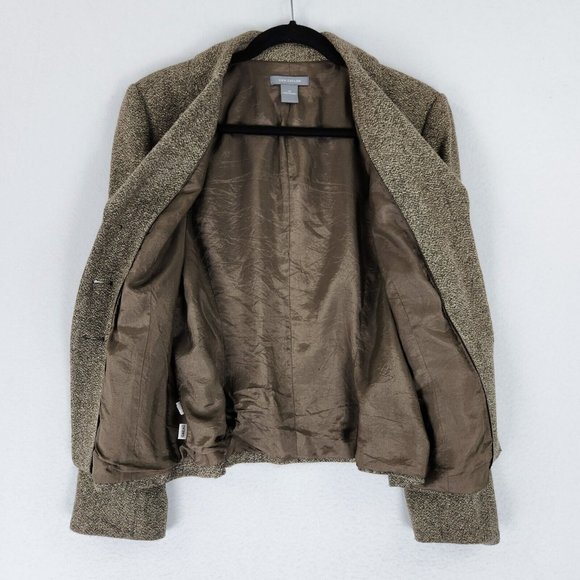 Ann Taylor Brown Tweed Blazer - Picture 4 of 9